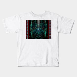 Jeweled Border Breach Kids T-Shirt